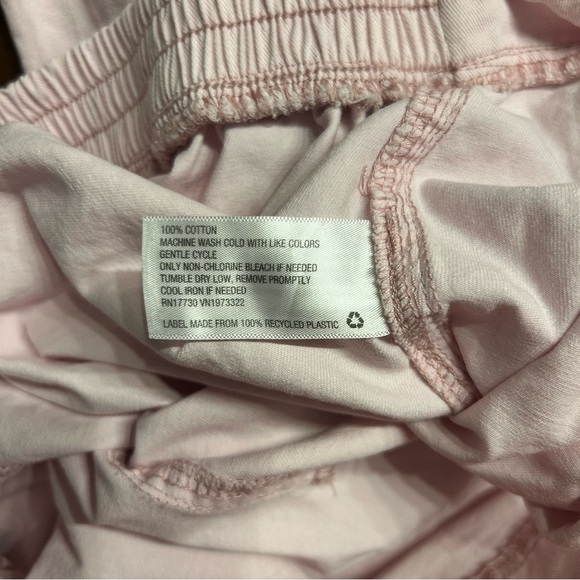 Wild Fable Baby Pink Loose Fit Pants with Elastic Waist, Size Medium - Picture 8 of 8